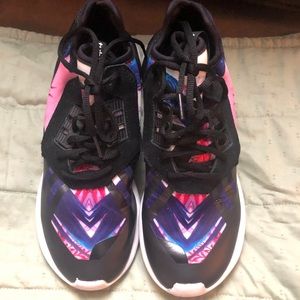 Pink Floral Adidas Originals.